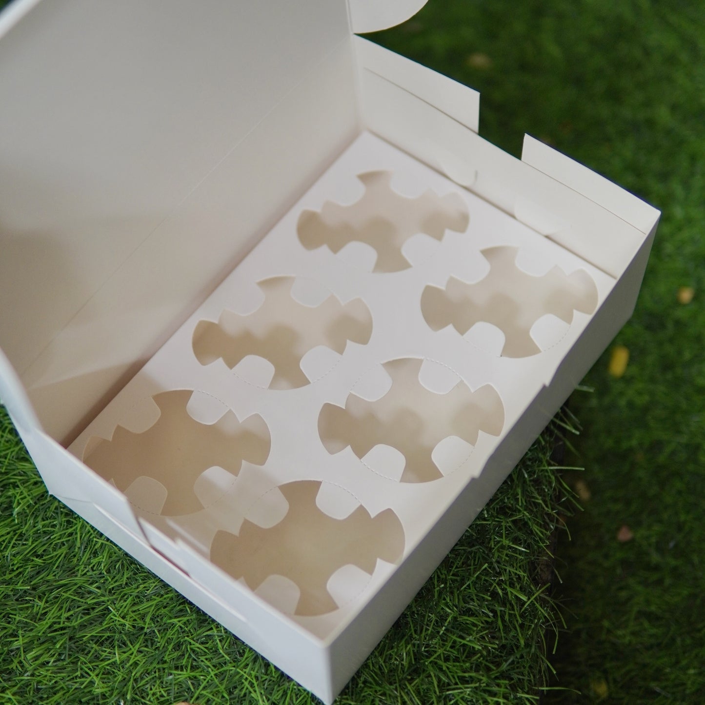 6 PC CUPCAKE BOX