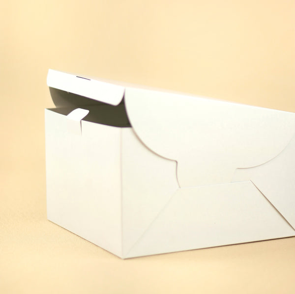 WHITE CAKE BOX