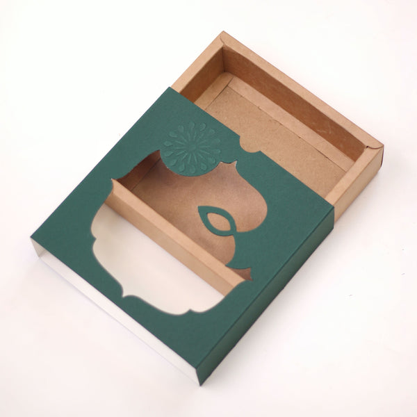 FESTIVE SLIDE BOX (6 X 6 X 2) Diwali Collection