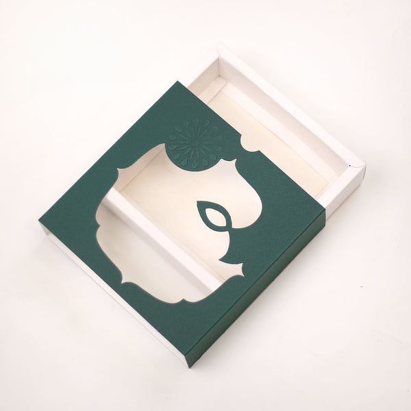 FESTIVE SLIDE BOX (6 X 6 X 2) Diwali Collection