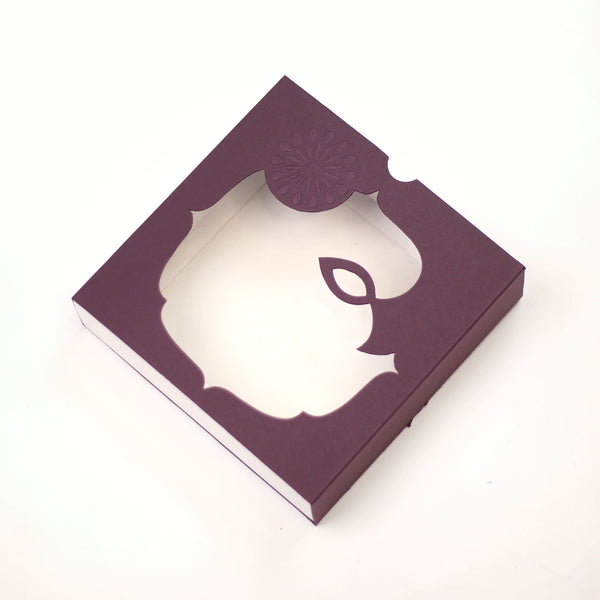 FESTIVE SLIDE BOX (6 X 6 X 2) Diwali Collection
