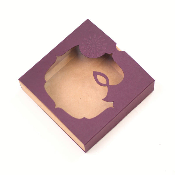 FESTIVE SLIDE BOX (6 X 6 X 2) Diwali Collection