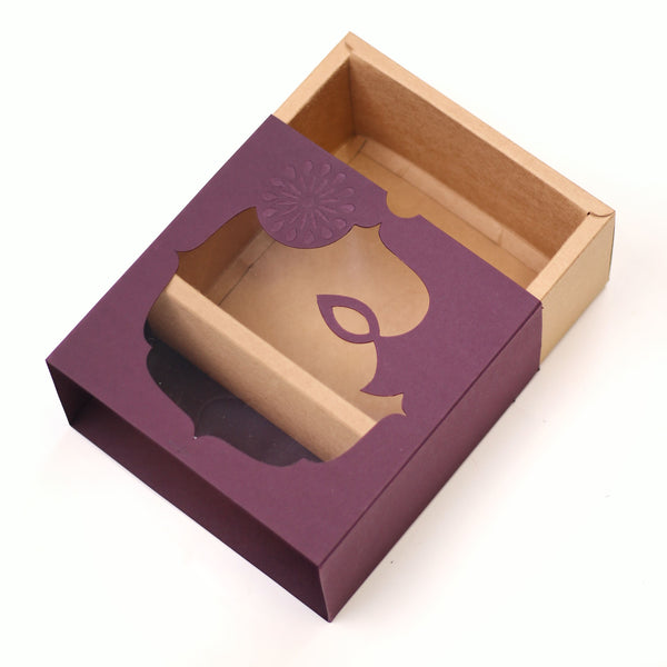 DIWALI BUNDLE - FESTIVE SLIDE BOX (6 X 6 X 3.5)