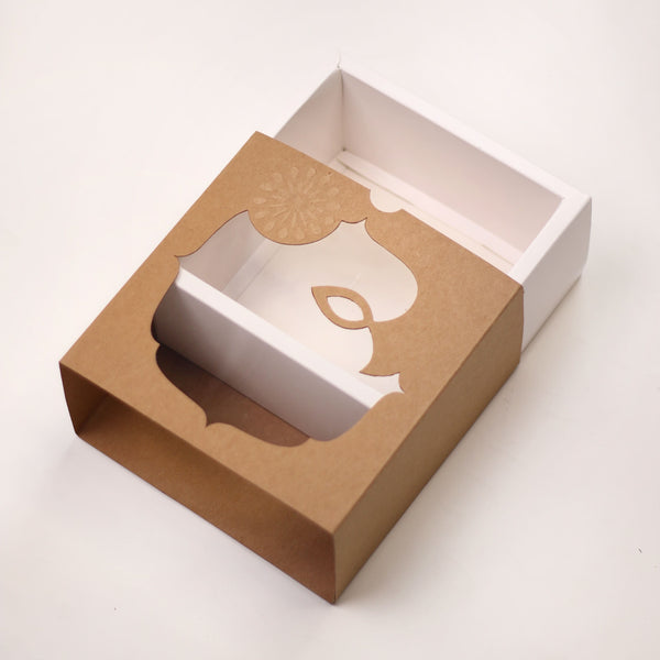 DIWALI BUNDLE - FESTIVE SLIDE BOX (6 X 6 X 3.5)