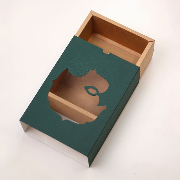 FESTIVE SLIDE BOX (9 X 6 X 3.5) Diwali Collection