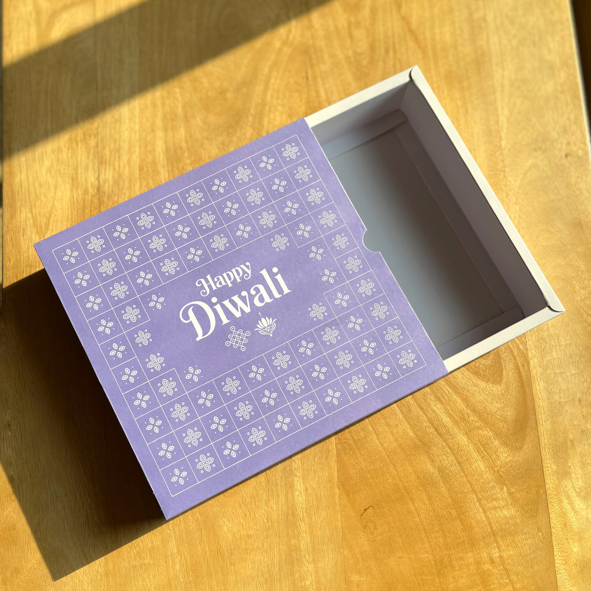 9 X 9 X 2 DIWALI 26 (SC) SLIDE BOX