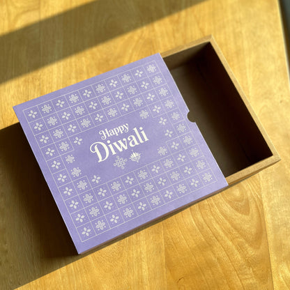 9 X 9 X 2 DIWALI 26 (SC) SLIDE BOX