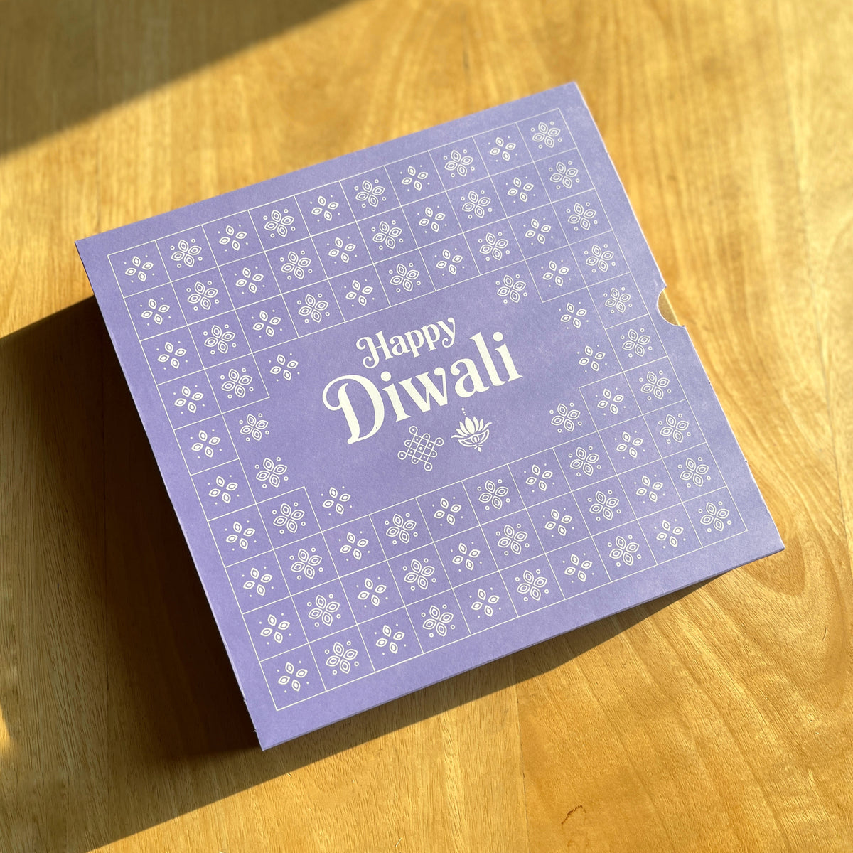 9 X 9 X 2 DIWALI 26 (SC) SLIDE BOX