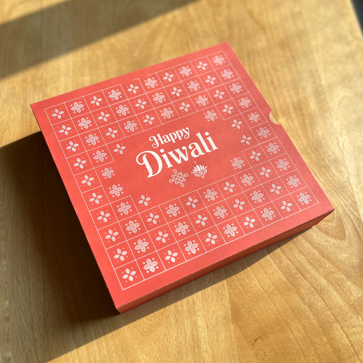 9 X 9 X 2 DIWALI 26 (SC) SLIDE BOX