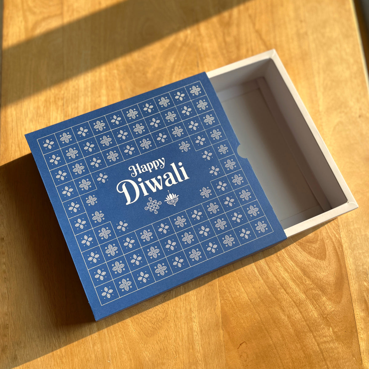 9 X 9 X 2 DIWALI 26 (SC) SLIDE BOX