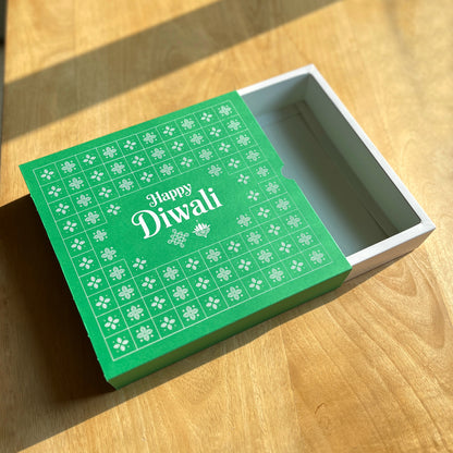 9 X 9 X 2 DIWALI 26 (SC) SLIDE BOX