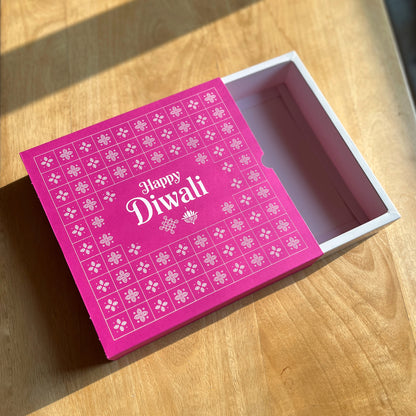 9 X 9 X 2 DIWALI 26 (SC) SLIDE BOX