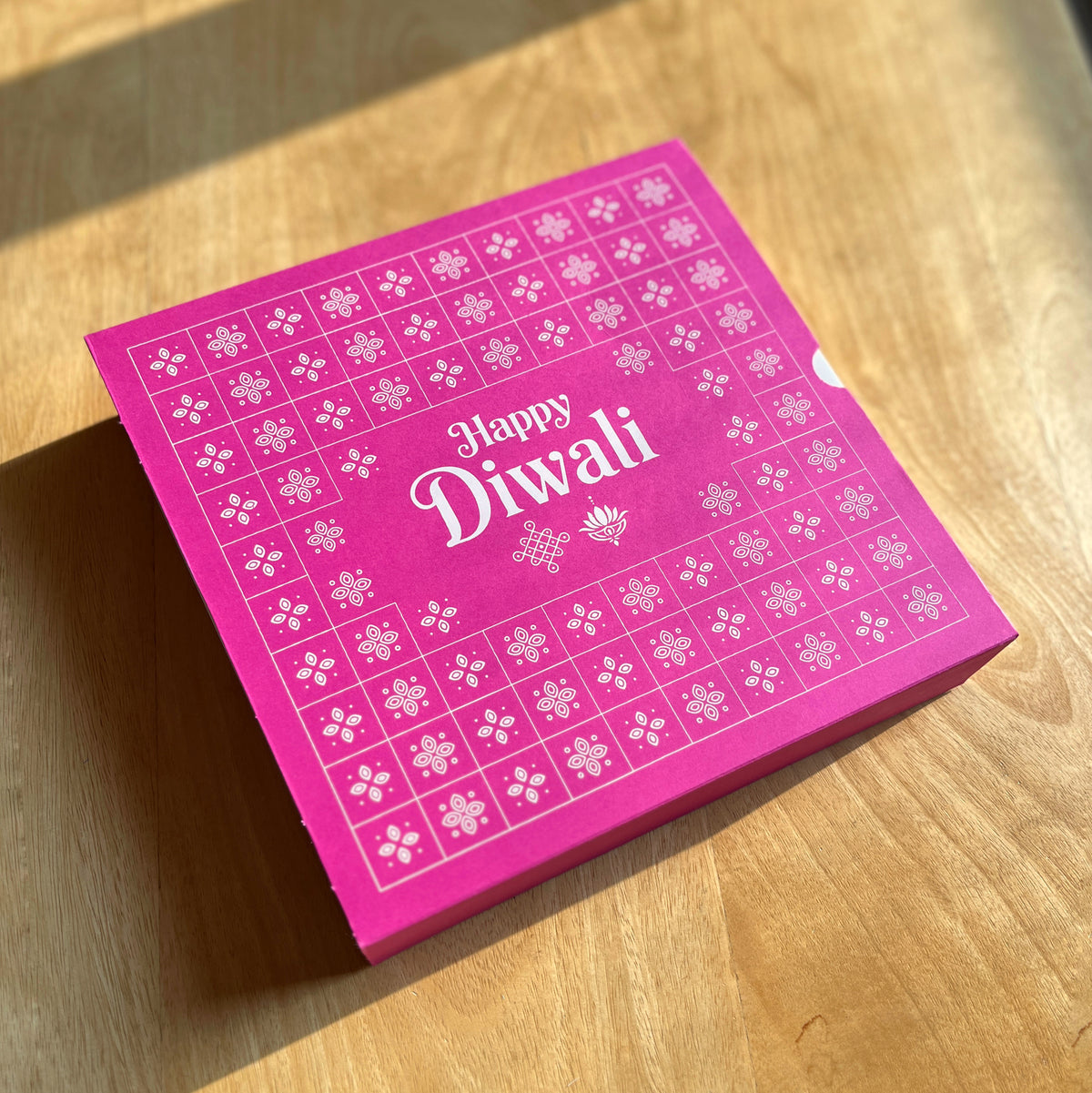 9 X 9 X 2 DIWALI 26 (SC) SLIDE BOX