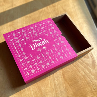 9 X 9 X 2 DIWALI 26 (SC) SLIDE BOX