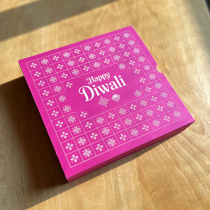 9 X 9 X 2 DIWALI 26 (SC) SLIDE BOX