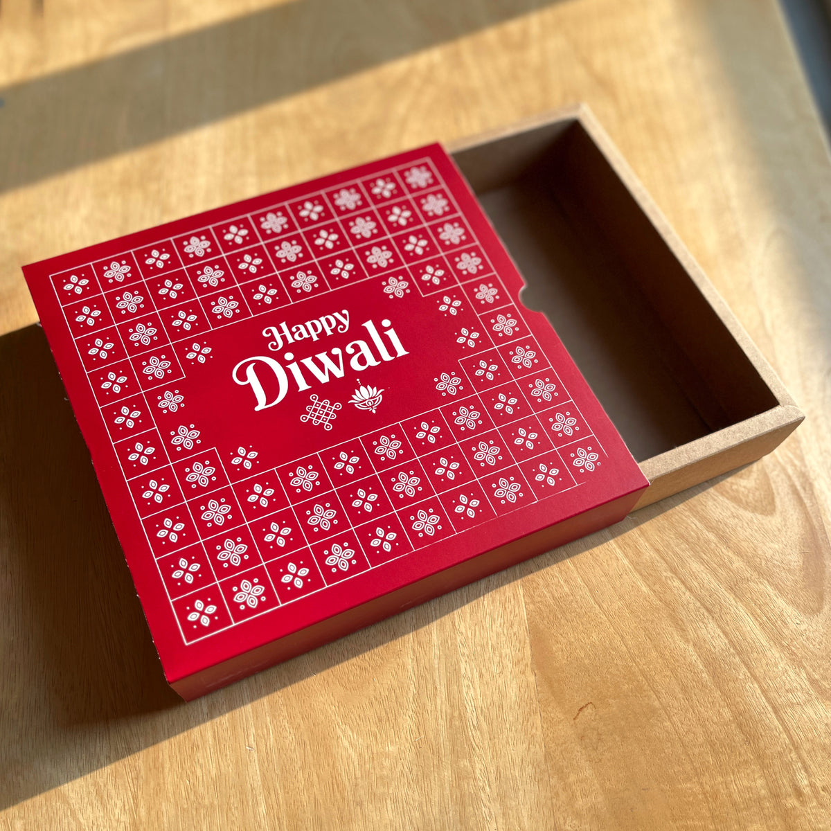 9 X 9 X 2 DIWALI 26 (SC) SLIDE BOX