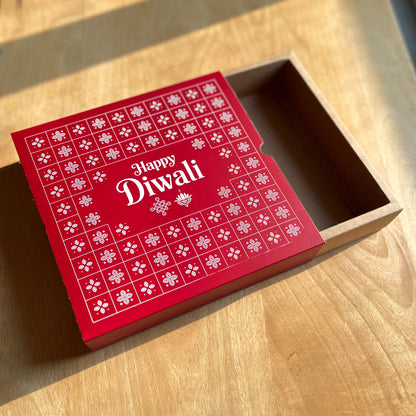 9 X 9 X 2 DIWALI 26 (SC) SLIDE BOX