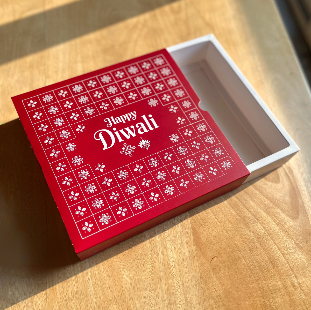 9 X 9 X 2 DIWALI 26 (SC) SLIDE BOX