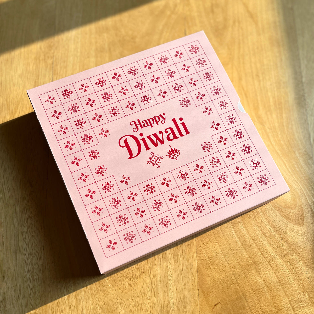 9 X 9 X 2 DIWALI 26 (SC) SLIDE BOX