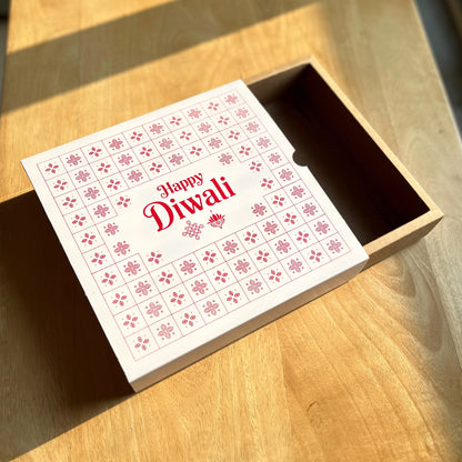 9 X 9 X 2 DIWALI 26 (SC) SLIDE BOX