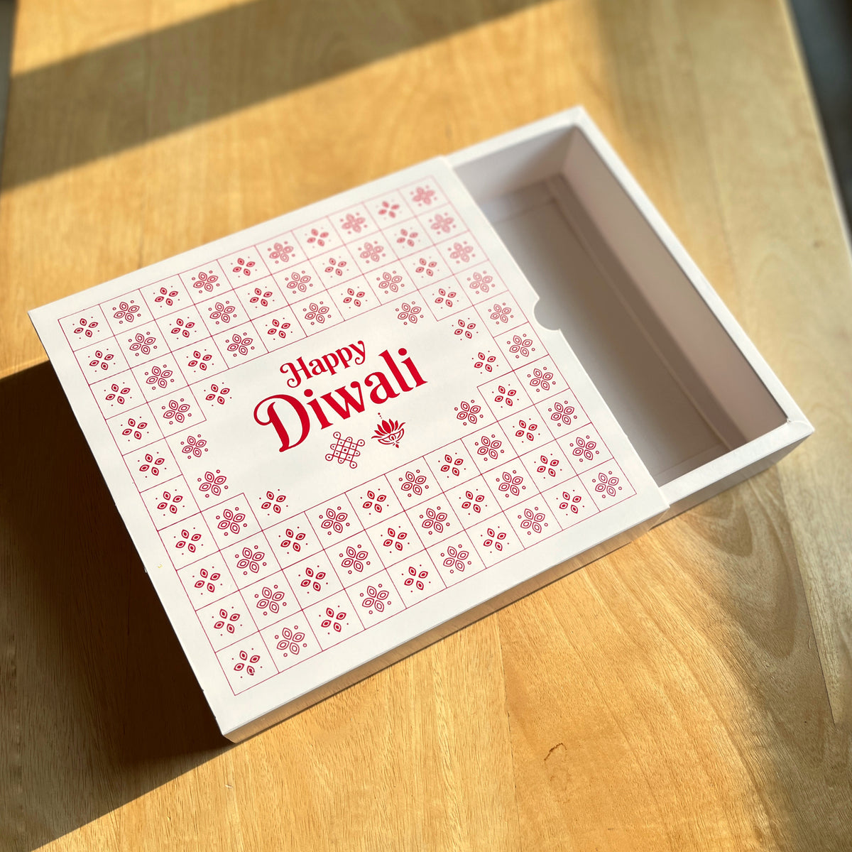 9 X 9 X 2 DIWALI 26 (SC) SLIDE BOX