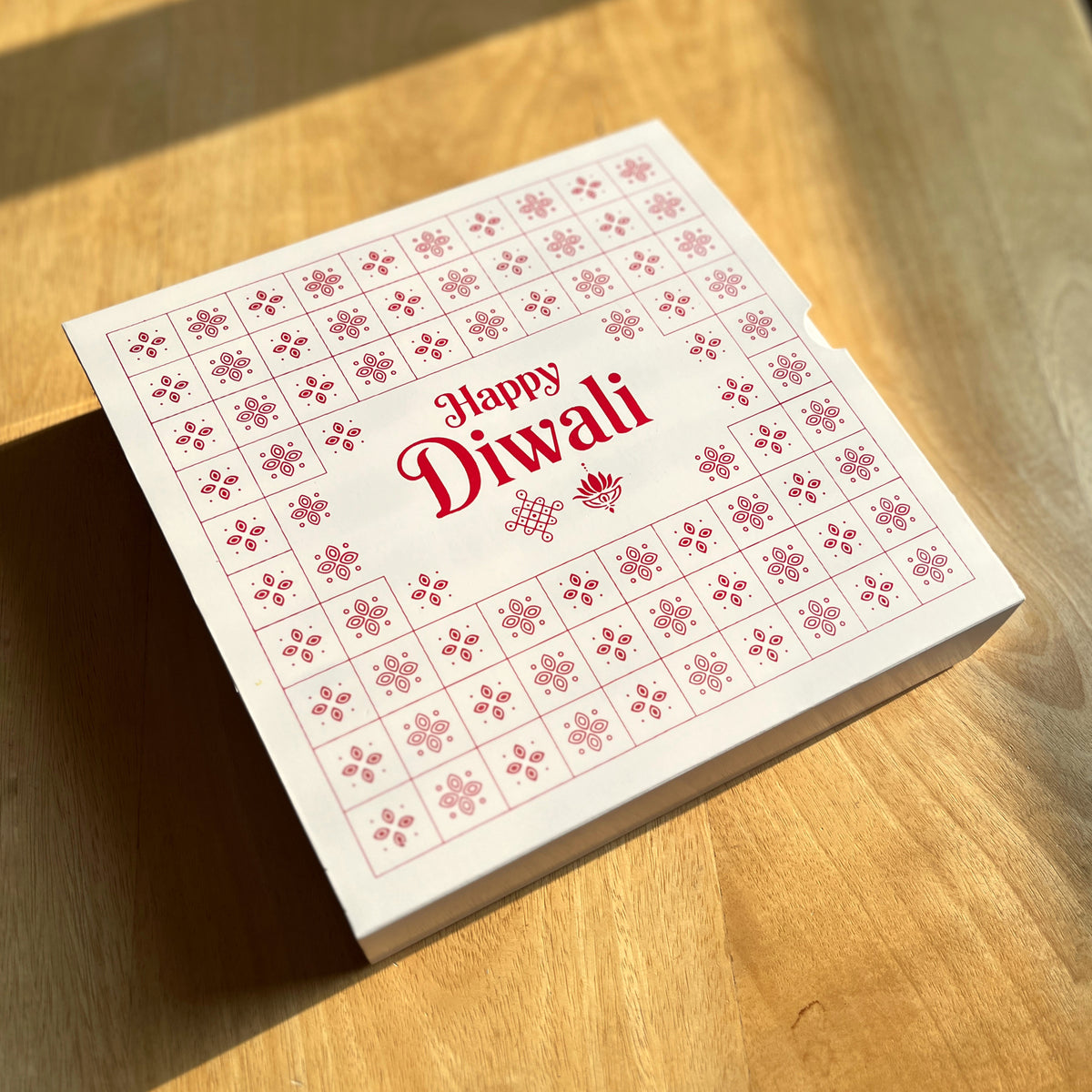 9 X 9 X 2 DIWALI 26 (SC) SLIDE BOX