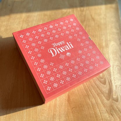 9 X 9 X 3.25 DIWALI 26 (SC) SLIDE BOX