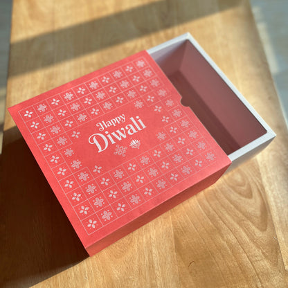 9 X 9 X 3.25 DIWALI 26 (SC) SLIDE BOX