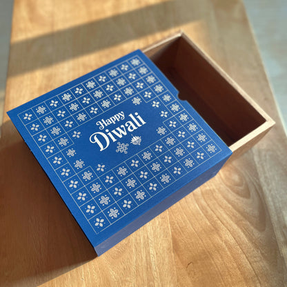 9 X 9 X 3.25 DIWALI 26 (SC) SLIDE BOX