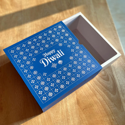 9 X 9 X 3.25 DIWALI 26 (SC) SLIDE BOX
