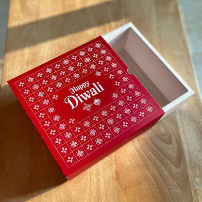 9 X 9 X 3.25 DIWALI 26 (SC) SLIDE BOX