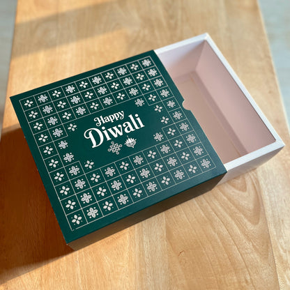 9 X 9 X 3.25 DIWALI 26 (SC) SLIDE BOX