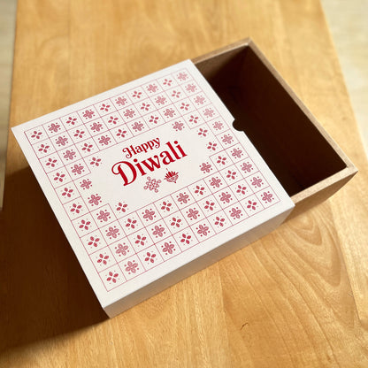 9 X 9 X 3.25 DIWALI 26 (SC) SLIDE BOX