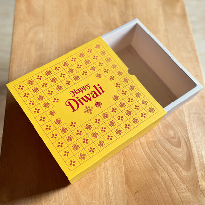 9 X 9 X 3.25 DIWALI 26 (SC) SLIDE BOX