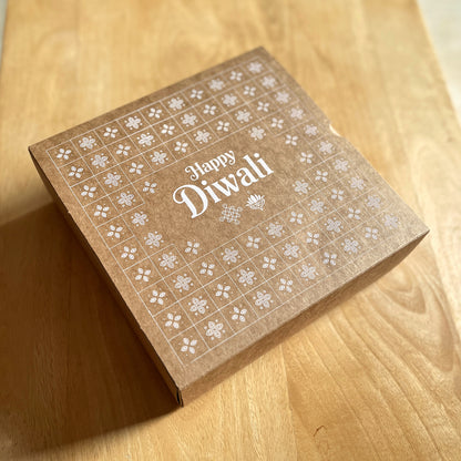 9 X 9 X 3.25 DIWALI 26 (SC) SLIDE BOX
