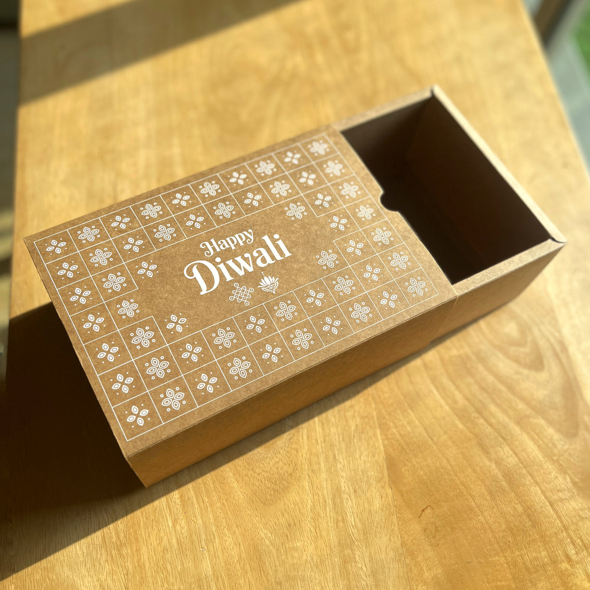 9 X 6 X 3.25 DIWALI 26 (SC) SLIDE BOX