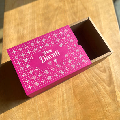 9 X 6 X 3.25 DIWALI 26 (SC) SLIDE BOX