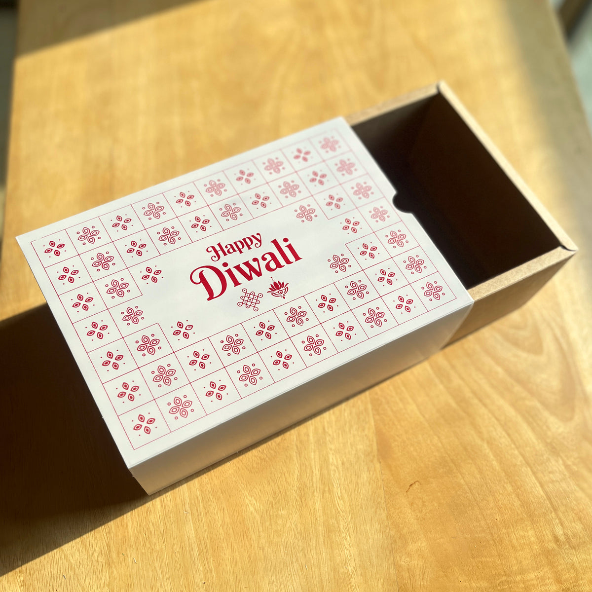 9 X 6 X 3.25 DIWALI 26 (SC) SLIDE BOX