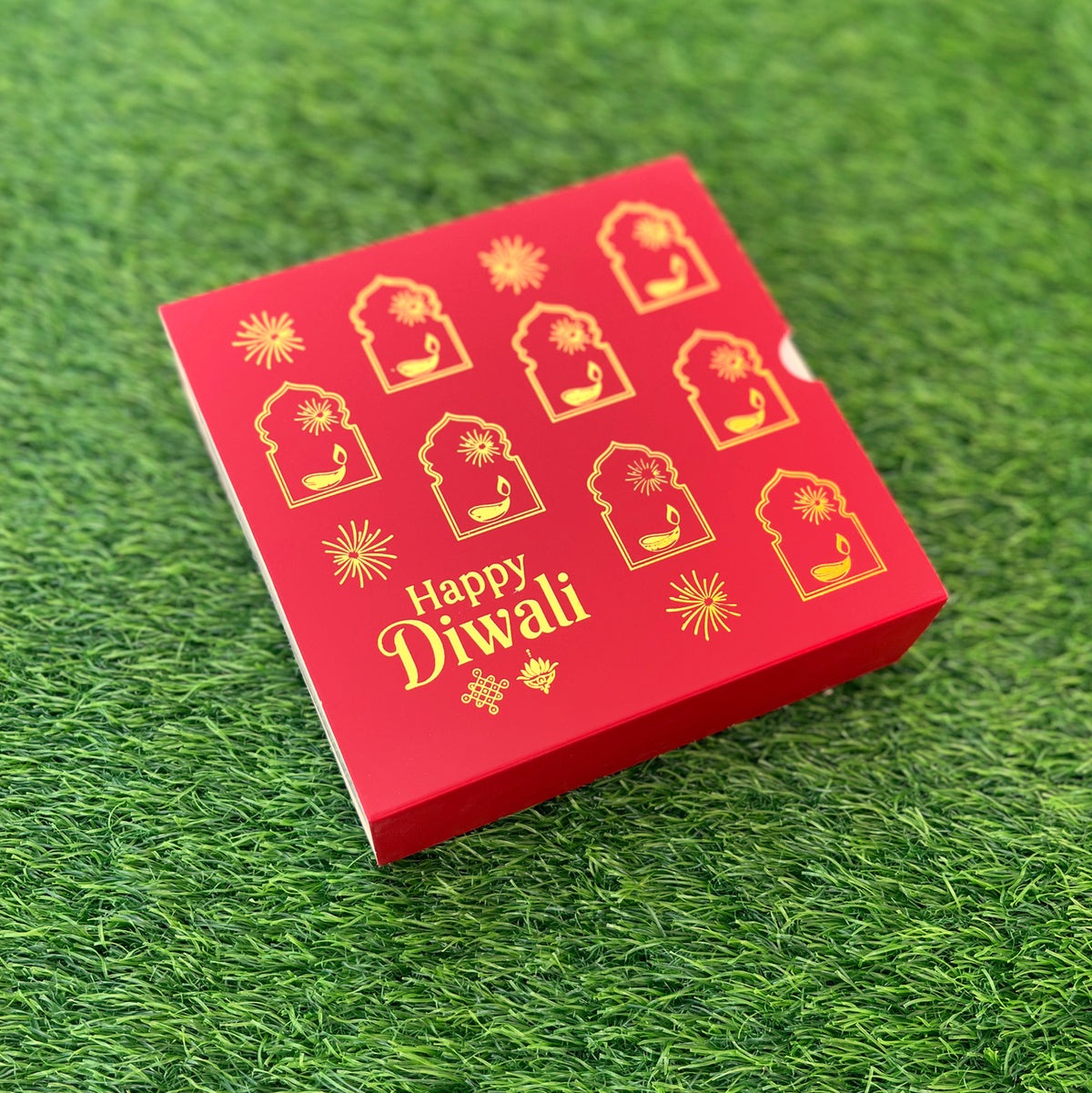 6 X 6 X 2 DIWALI 26 (G) SLIDE BOX
