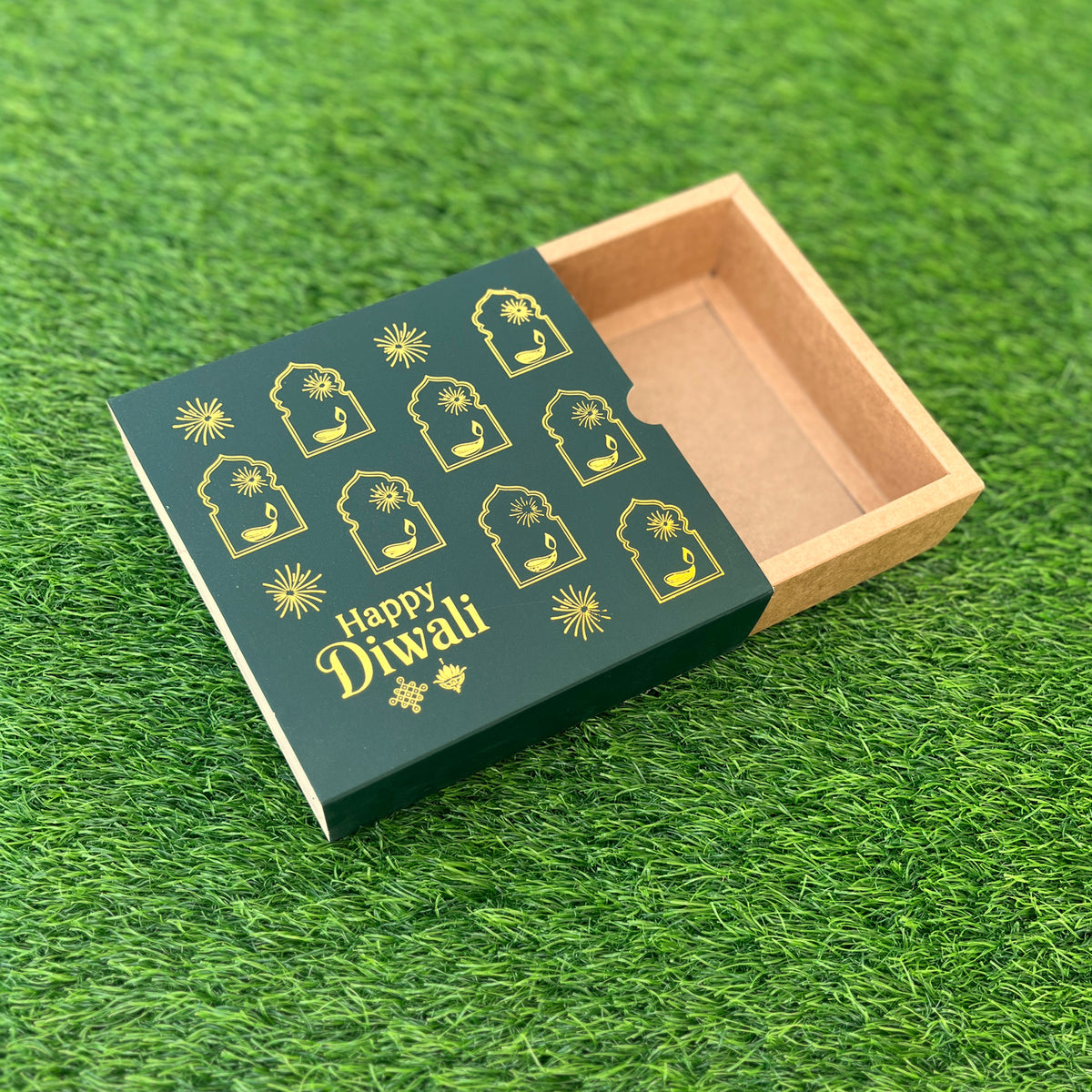 6 X 6 X 2 DIWALI 26 (G) SLIDE BOX