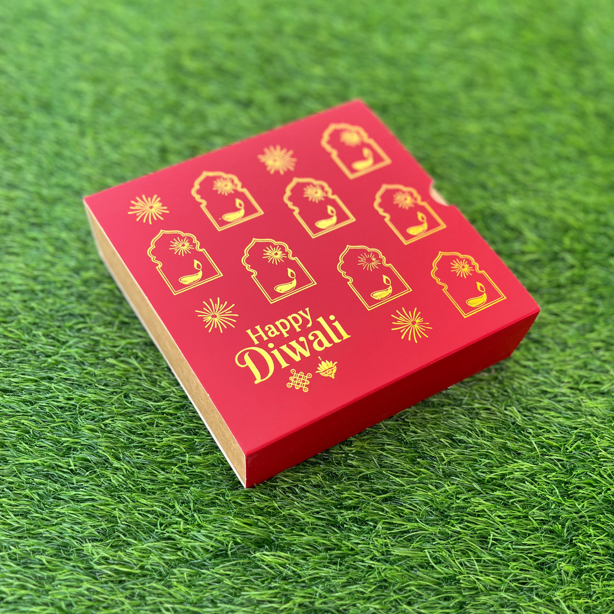 6 X 6 X 2 DIWALI 26 (G) SLIDE BOX