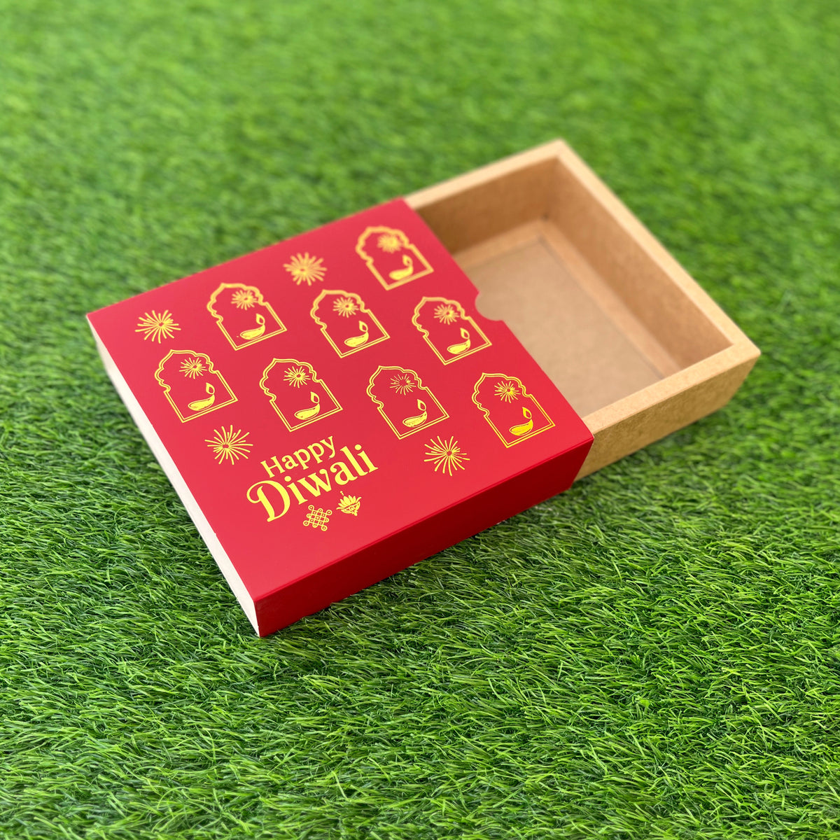 6 X 6 X 2 DIWALI 26 (G) SLIDE BOX