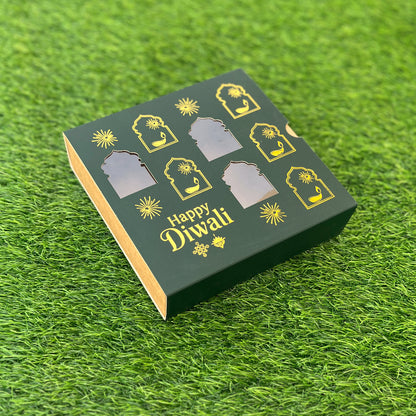 6 X 6 X 2 DIWALI 26 (G) SLIDE WINDOW BOX