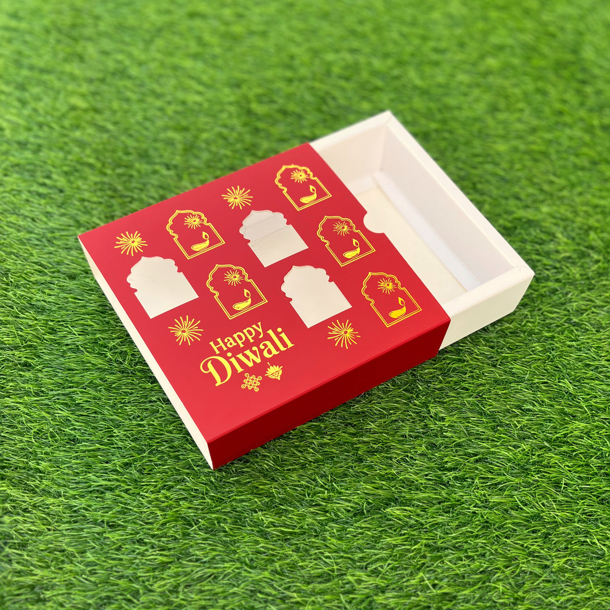 6 X 6 X 2 DIWALI 26 (G) SLIDE WINDOW BOX