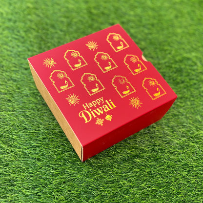 6 X 6 X 3.25 DIWALI 26 (G) SLIDE BOX