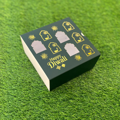 6 X 6 X 3.25 DIWALI 26 (G) SLIDE WINDOW BOX