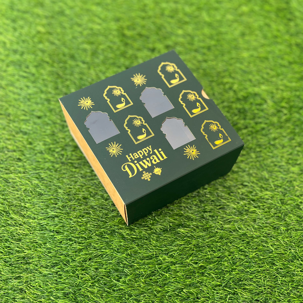 6 X 6 X 3.25 DIWALI 26 (G) SLIDE WINDOW BOX