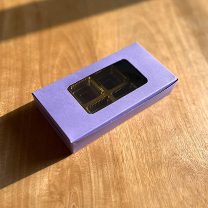 8 PC CHOCOLATE WINDOW BOX