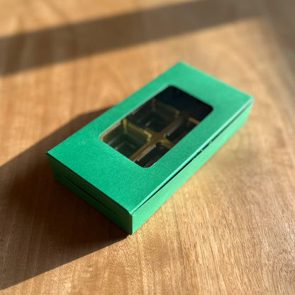 8 PC CHOCOLATE WINDOW BOX