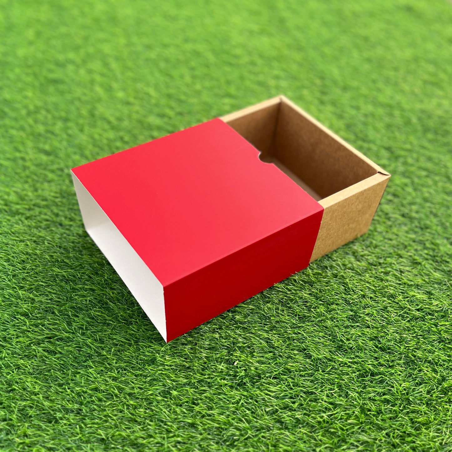 FESTIVE SLIDE BOX (6 X 6 X 3.25)